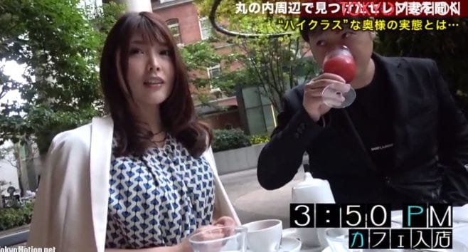 ナンパした美人セレブ妻は尻穴狂。マンコとアナル両穴ドロドロ中出し